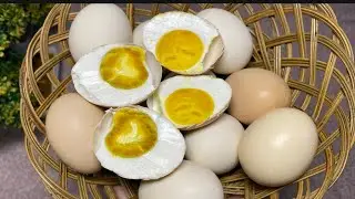 Daripada beli mending kita buat sendiri telur asin ayam kampung