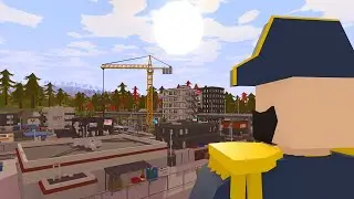 Building a city in UNTURNED!