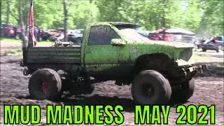 Safety Green Chevy At Mud Madness -- May 2021