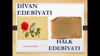 5 DAKİKADA  DİVAN VE HALK EDEBİYATI AYT 2021