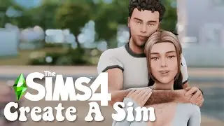 CREATE A COUPLE  WITH ME + DOWNLOAD🤍 | Create a Sim | The Sims 4 | English