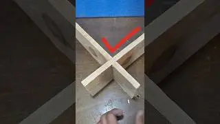 THE HALF LAP JOINT | BASIC WOOD JOINTS 