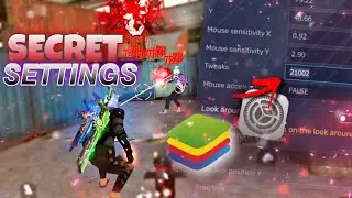 BLUESTACKS 5 FREE FIRE NEW AIMBOT 100% HEADSHOTS SETTINGS-OB29 UPDATE@M16FF