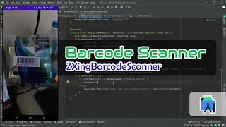 Membuat Barcode Scanner Android Studio - Pemindai Kode (Library ZXingBarcodeScanner)