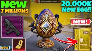First Match Big Loot🤑| New Rare Egg and Safe Box✅️| PUBG METRO ROYALE 