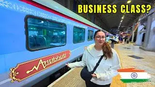 We Took The Shatabdi Express in Anubhuti Class to Ahmedabad 🇮🇳