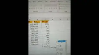 Subtotal Function in excel 