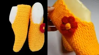 531- Designer Ladies Socks Knitting | Ladies Shoes | Ladies Booties 💛💛 नए डिज़ाइनर जुराब बनाये