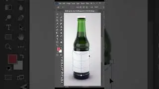 syrup bottle mockup design 