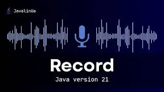 Java version 21. Record.