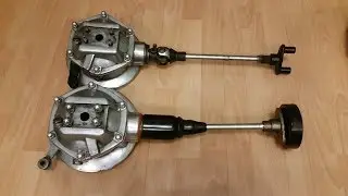 How to assemble a gearbox for a Ural 9 motorcycle