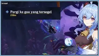 Pergi ke gua yang tersegel di fontaine - genshin impact - undersea