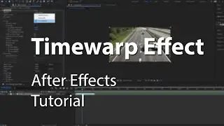 Timewarp Effect in After Effects - Explained