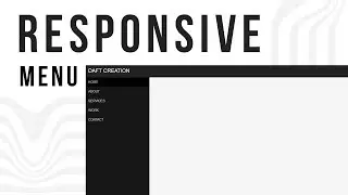 Responsive Menu | CSS - JQUERY Tutorial