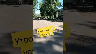 Шушенское🌪Утро после урагана🌪