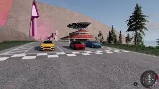 СМЕРТЕЛЬНЫЕ СПУСКИ НА СПОРТИВНЫХ ТАЧКАХ! КТО ДАЛЬШЕ Beam ng drive 