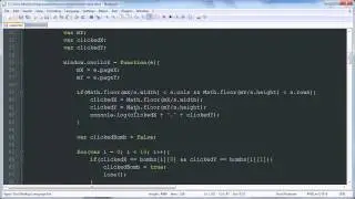 Timer & New Game - Minesweeper JavaScript & Canvas Game Development Tutorial 10