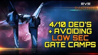 Eve Online - 4/10 SPEED RUN + TIPS ON AVOIDING LOW SEC GATE CAMPS