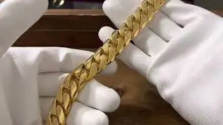 19mm cuban link bracelet from las villas  jewelry in 10k