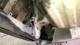 Nissan X-Trail снятие CVT JF-011.