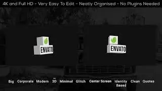 99 Lower Thirds Pack | After Effects template