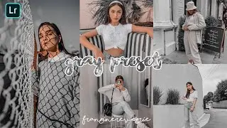 GRAY PRESET | Free Lightroom Mobile Preset | How to edit in Lightroom Mobile