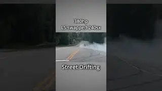 LS swapped 240sx Street Drifting
