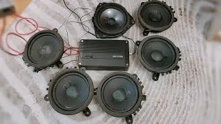 AMP PRO 4.100 в паре со штатными динамиками Volvo, Lexus