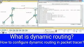 What is dynamic routing? How to configure dynamic routing in packet tracer? || Tech & Talks ||