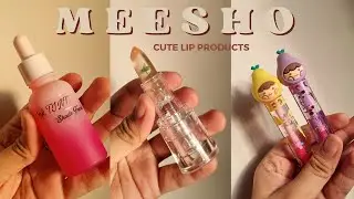 Testing CUTE & WEIRD Lipstick & Lip Gloss From MEESHO Starting ₹155 | Part 6 | Anshika Maheshwari |