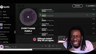 Lil CandyPaint-EVERYTHANG PURPLE (FULL ALBUM) *REACTION*