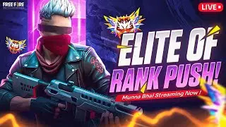 I'm Back 😍 Live Rank Push Free Fire Telugu  - Munna Bhai is Live  - Telugu Gaming Live 