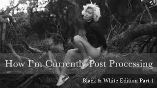 How to edit Black and White Photographs using curves and the basic panel in Lightroom