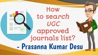 UGC Approved Journals list