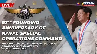 67th Founding Anniversary of the Naval Special Operations Command 11/06/2023