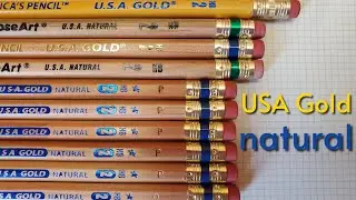 USA Gold Natural Cedar Pencils: A Review