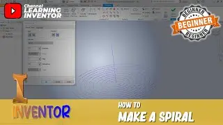 Inventor How To Make A Spiral