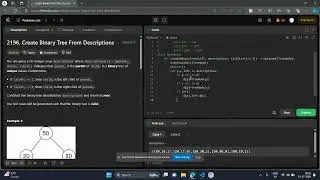 2196. Create Binary Tree From Descriptions Leetcode Python Solution