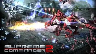 Supreme Commander 2 Мультиплеер #3 Очень быстрая игра