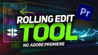 Como Usar a Ferramenta Rolling Edit Tool no Adobe Premiere 2024
