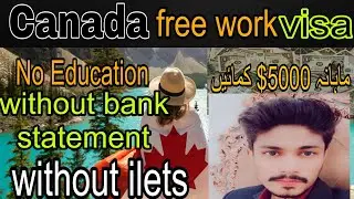 Canada free work visa /how to get Canada free work visa No education, No LMIA, / Canada immigration