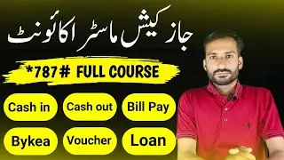 How To Use JazzCash Master Account Cash in Cash Out Pay Bill Bykea Payment Bill Pay Full Course 2024