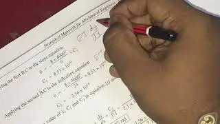 Deflection of beams unit 4 complete four methods to solve strength of materials tamil