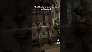 Ulm Minster in Ulm from the inside part 2 #Ulmer Münster in Ulm von innen Teil 2 #Ulm Minster ở Ulm