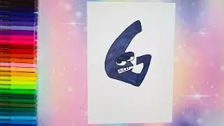Алфавит Лор, как нарисовать букву G
