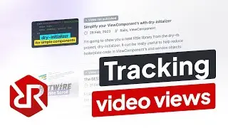 Building RapidRuby.com: Tracking video watch time with stimulus 3.0