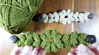 Konektor masker rajut untuk pemula | mask connector crochet