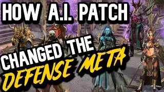 How the A.i Patch has Affected the Arena Defense Meta! [Raid: Shadow Legends]