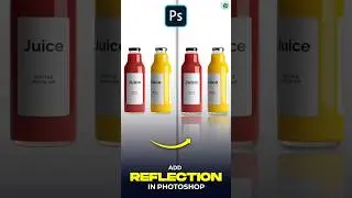 Amazing Trick To Add Realistic Reflection In Photoshop - #photoshop #photoshoptutorial