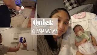 Quick clean w/ me | Cleaning motivation